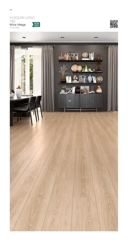 Çamsan Parkelam Modern Long parke koleksiyonu uygulama örneği