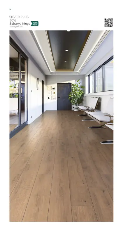 Çamsan Parkelam Silver Plus parke koleksiyonu uygulama örneği
